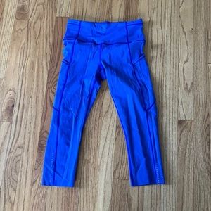 Lululemon Fast and free capris